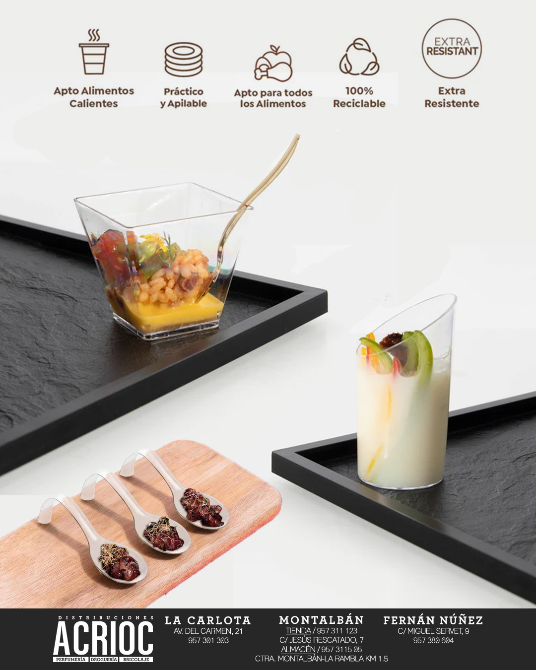 Productos para catering