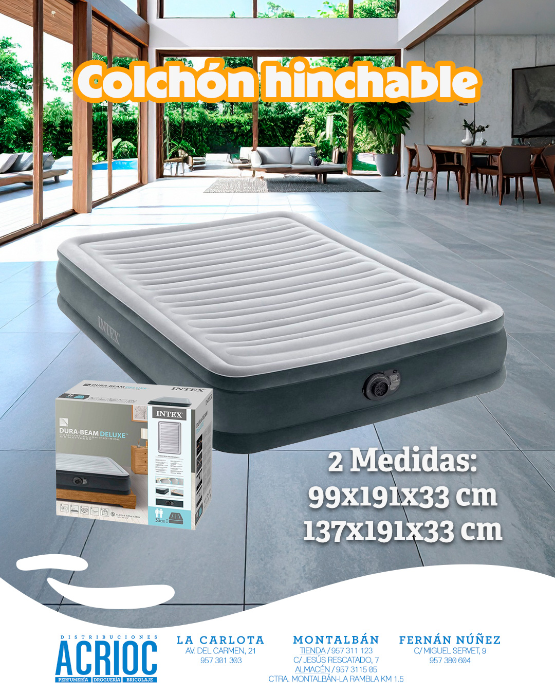Colchones hinchables