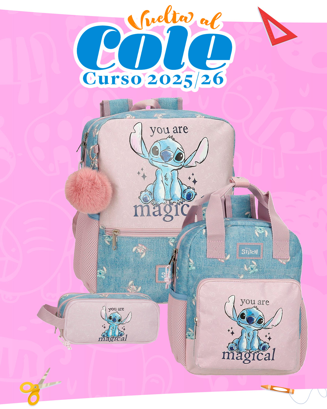 Conjunto Lilo & Stitch - Disney