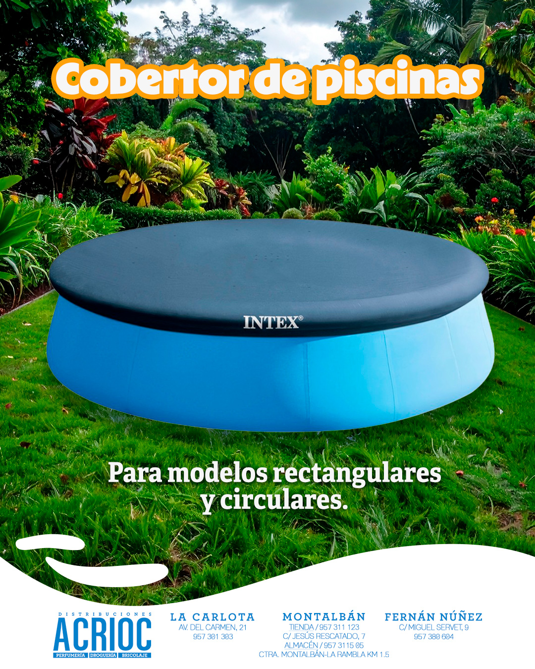 Cobertor de piscinas
