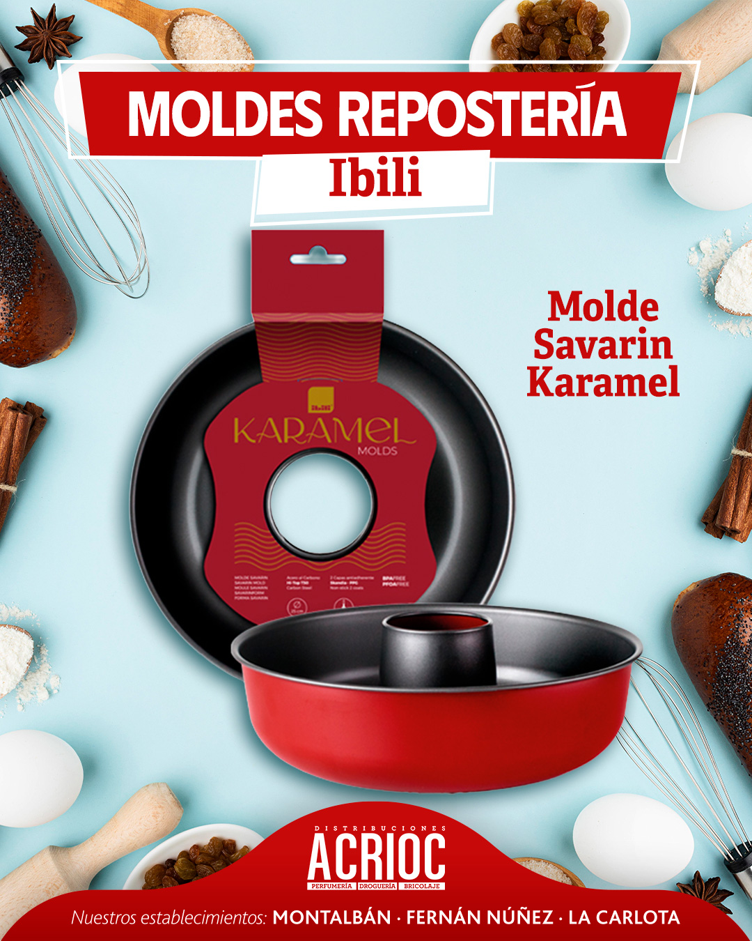 Moldes repostería
