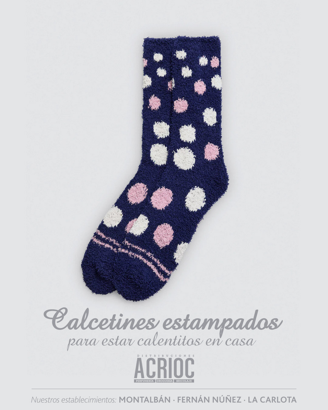 Calcetines estampados - Ysabel Mora