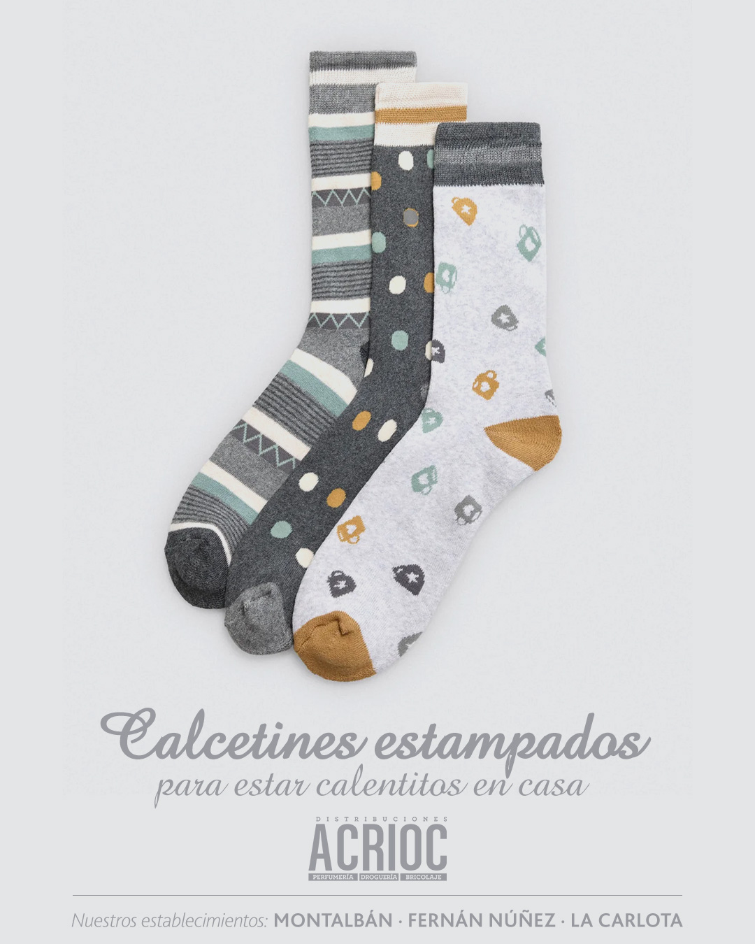 Pack calcetines estampados - Ysabel Mora