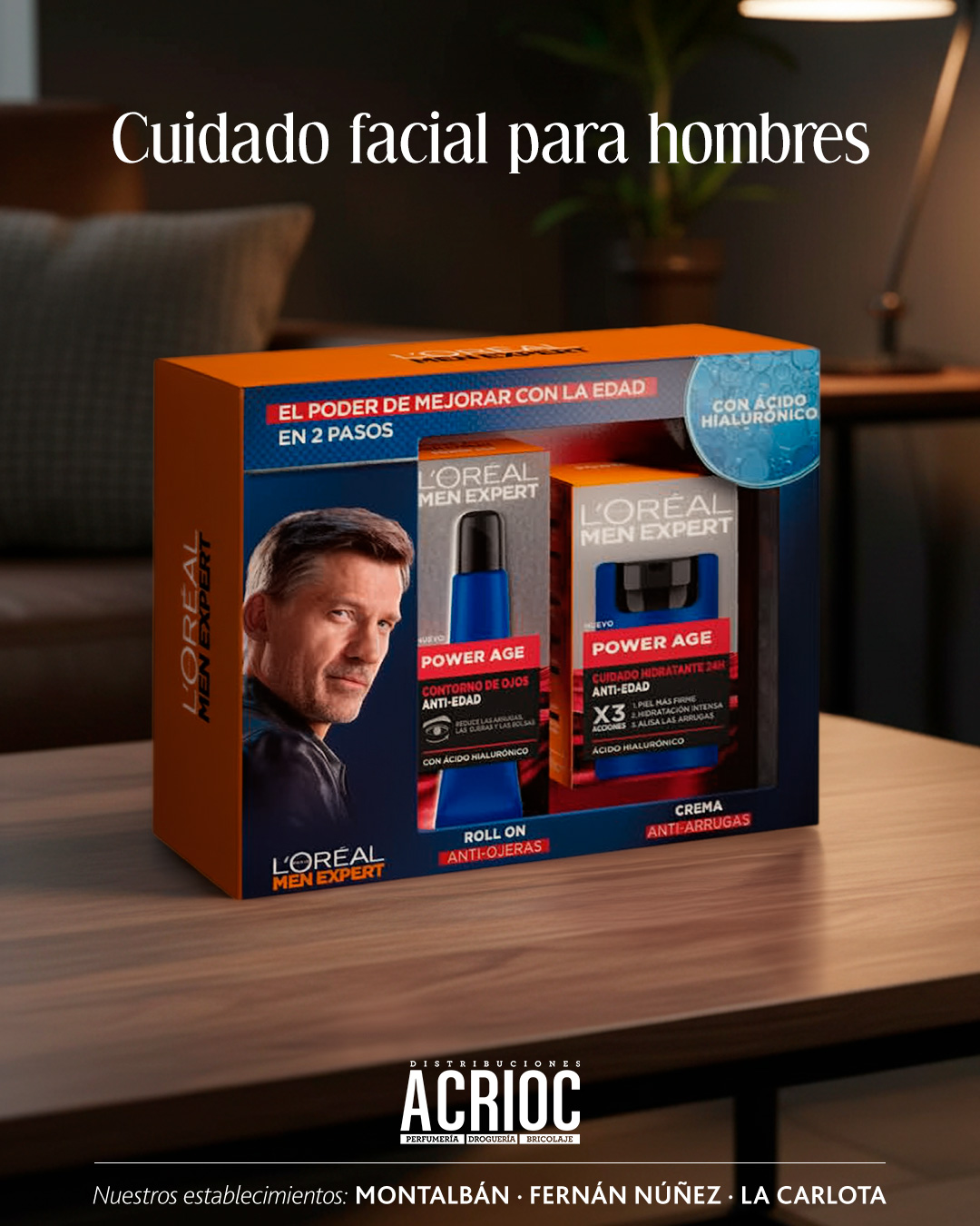 Cuidado facial para hombres