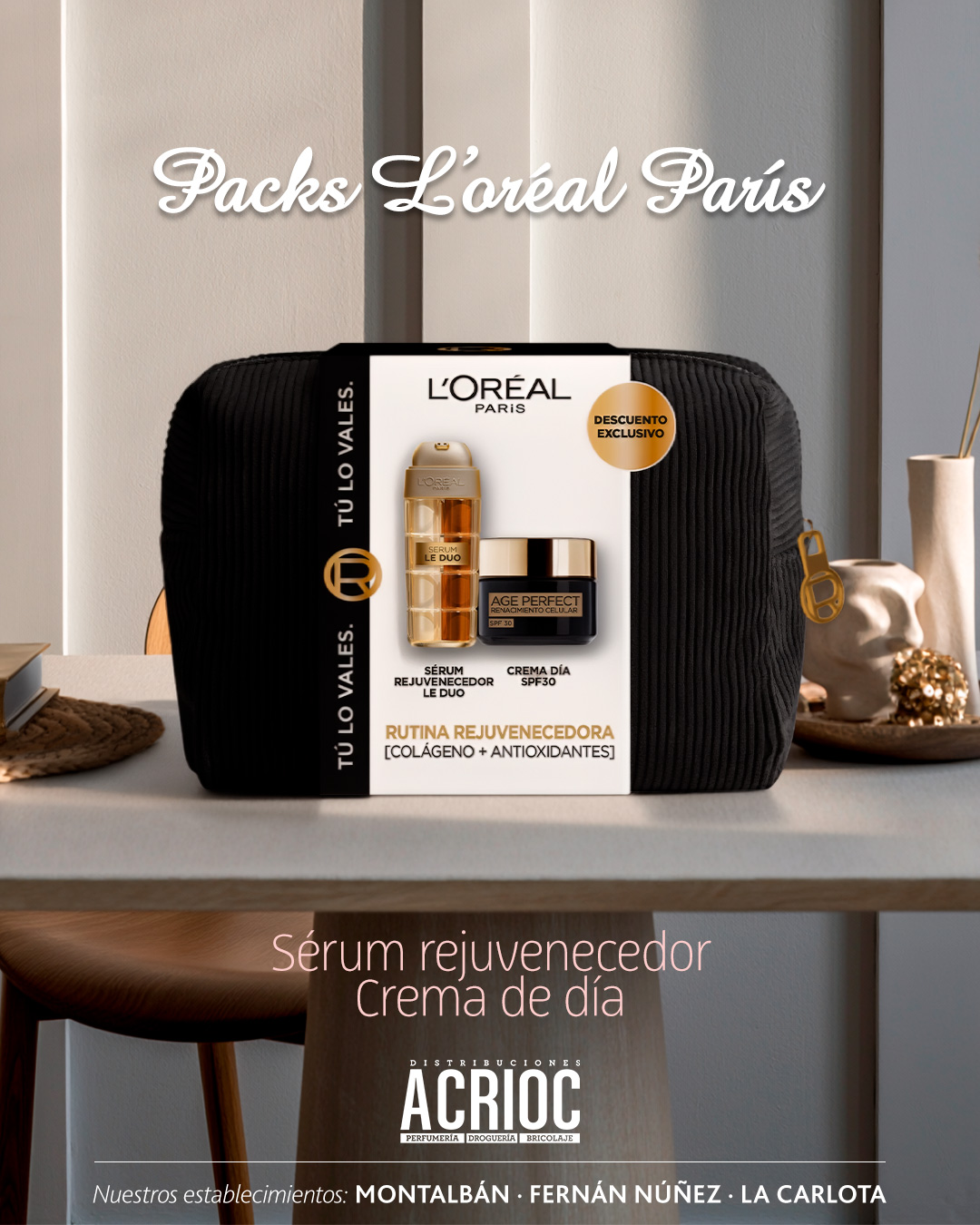Pack rutina rejuvenecedora - L'oréal París