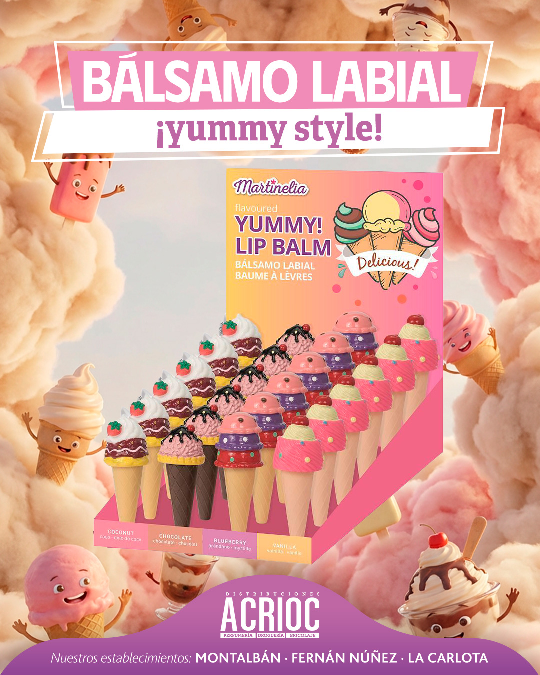 Bálsamo labial - Martinelia