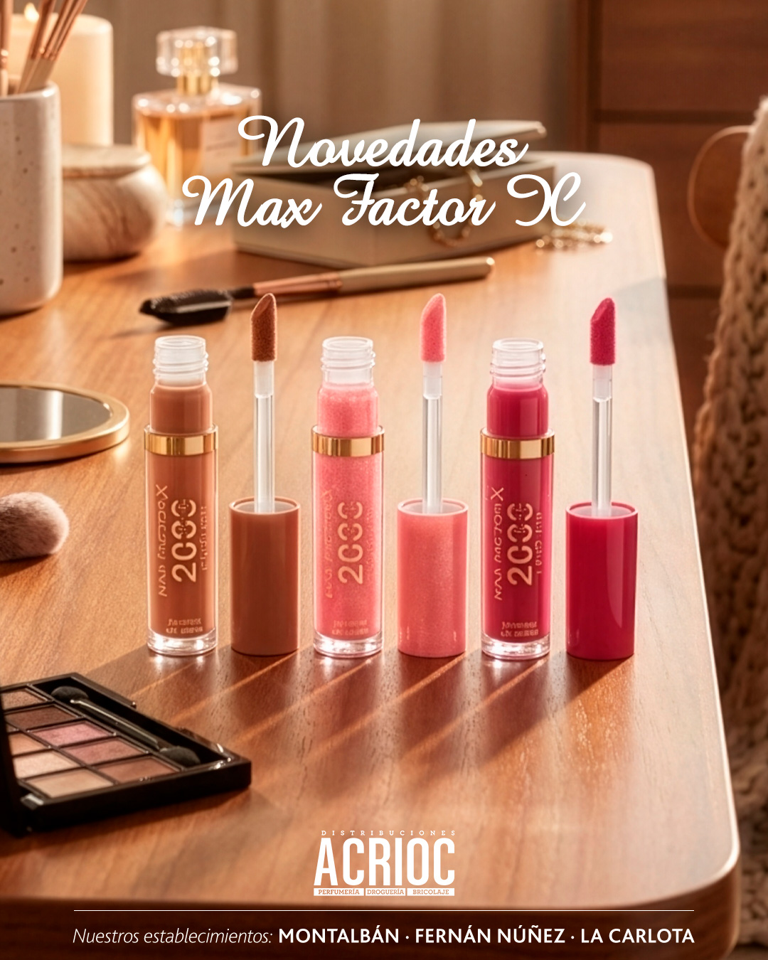 Novedades Max Factor X