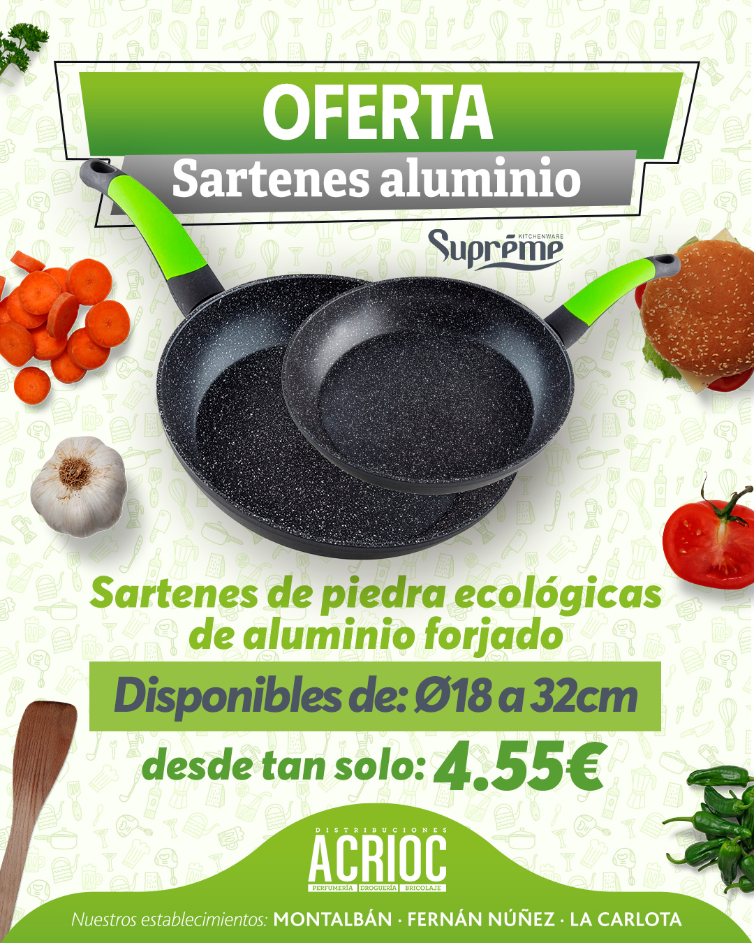 Oferta sartenes SUPREME
