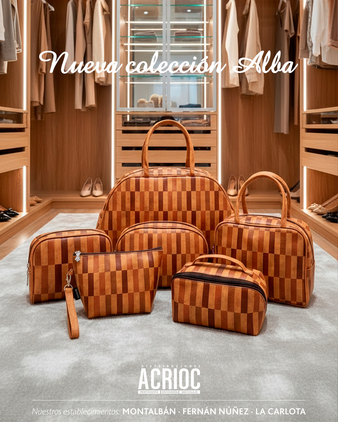 Nueva colección bolsos y neceseres Alba