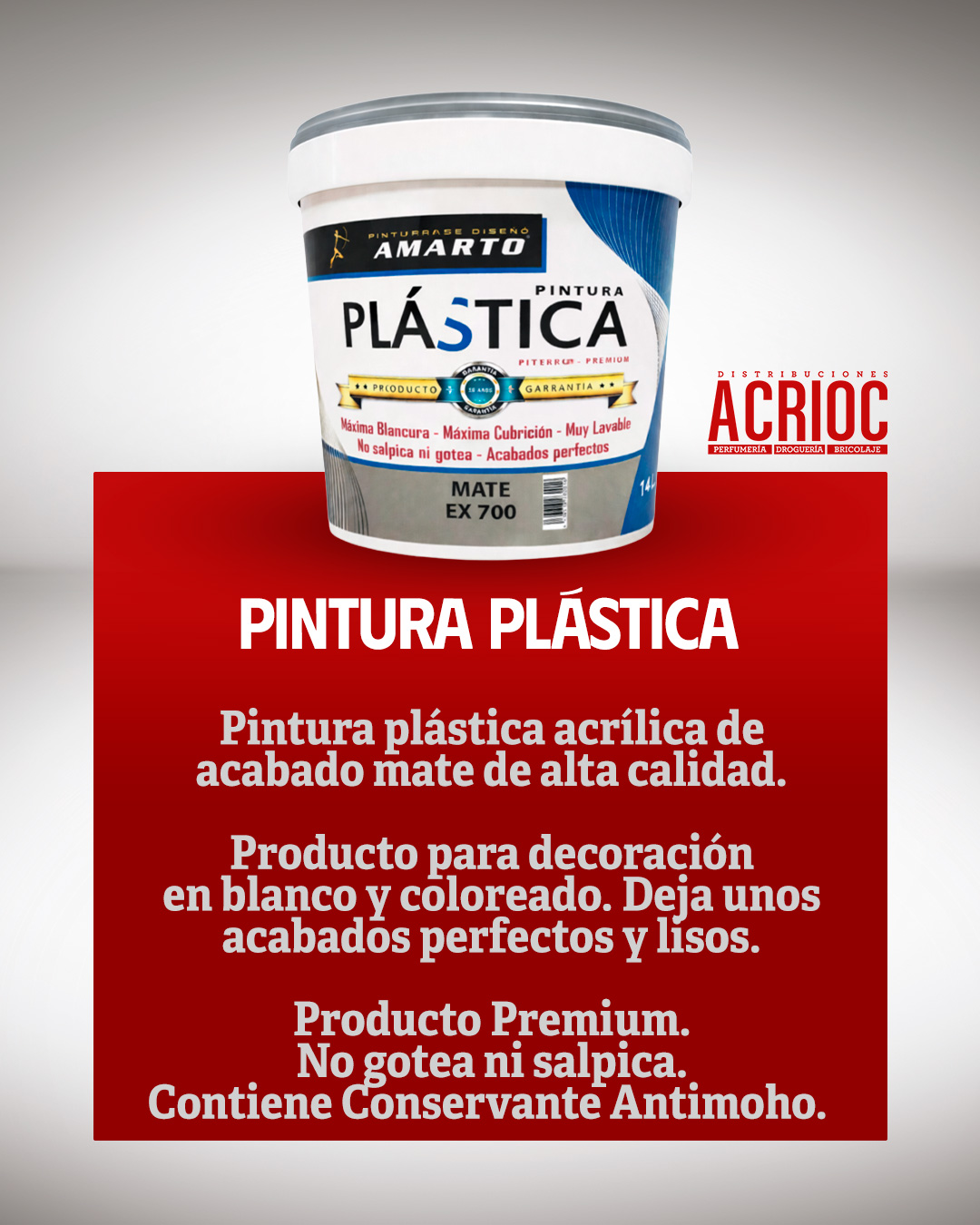 Pintura plástica · AMARTO