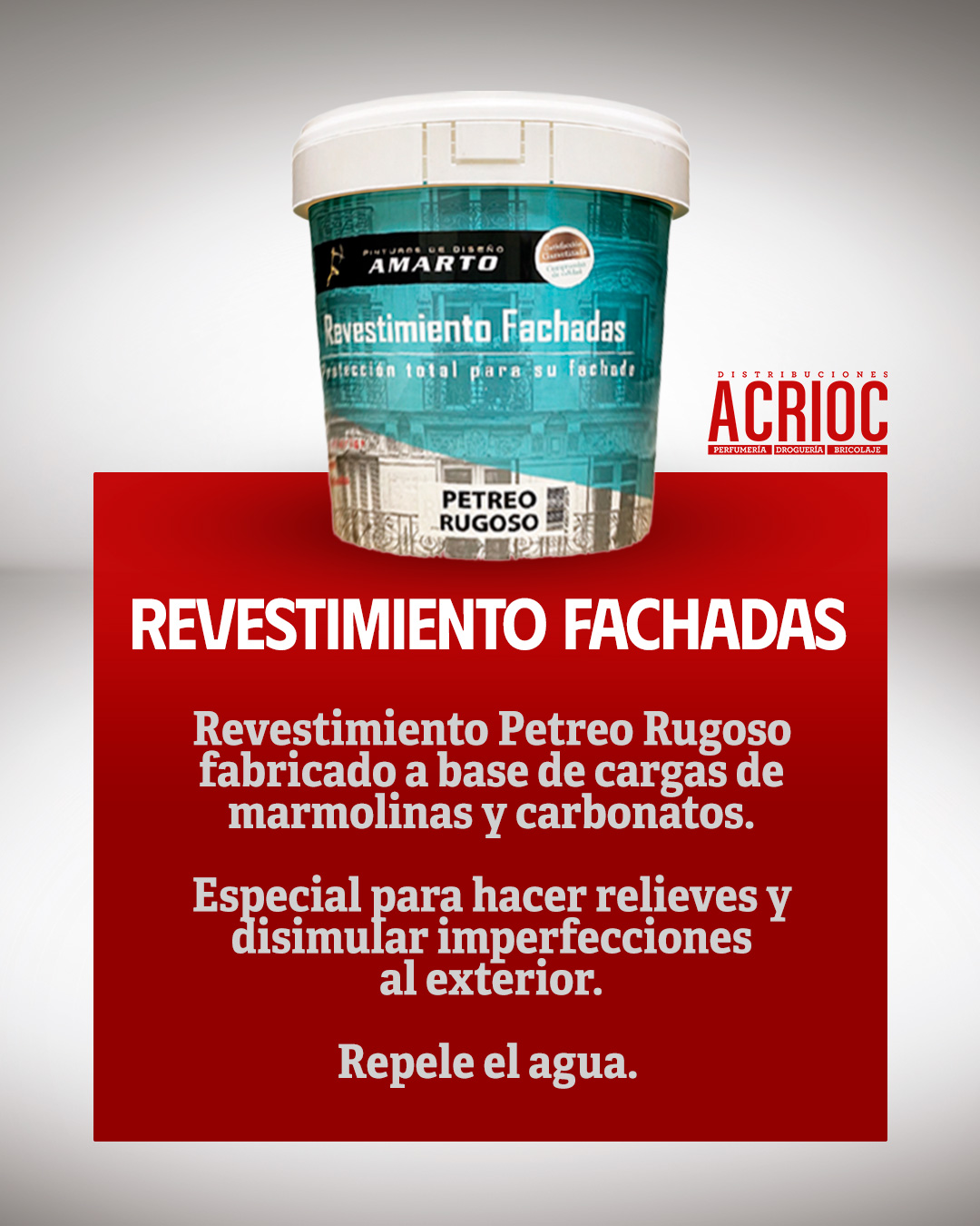 Pintura Revestimiento fachadas · AMARTO