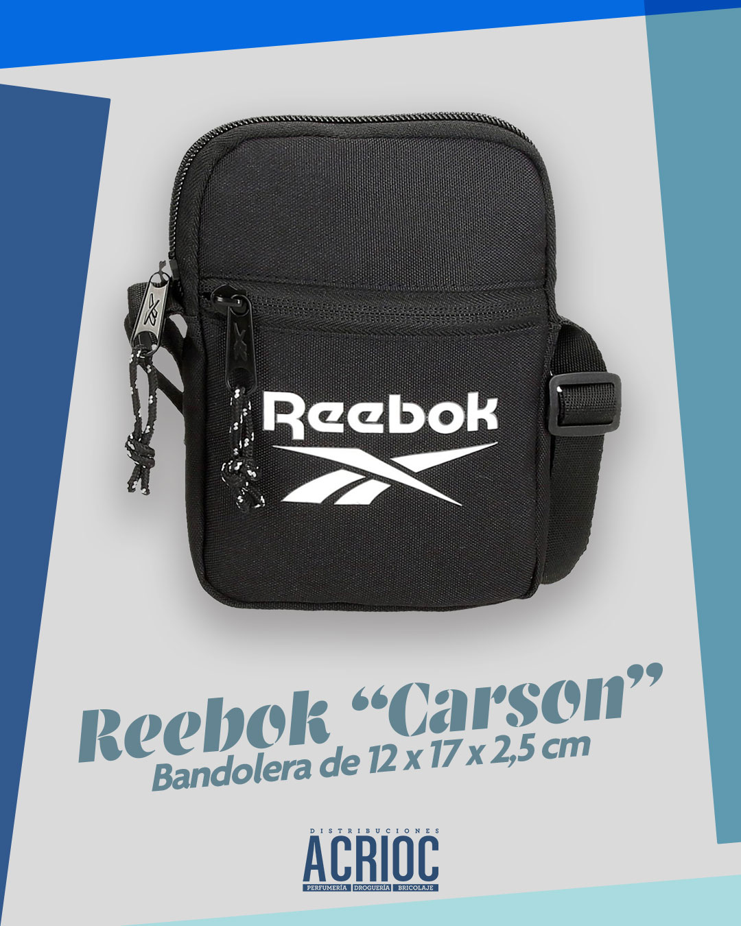 Bandolera Reebok Carson