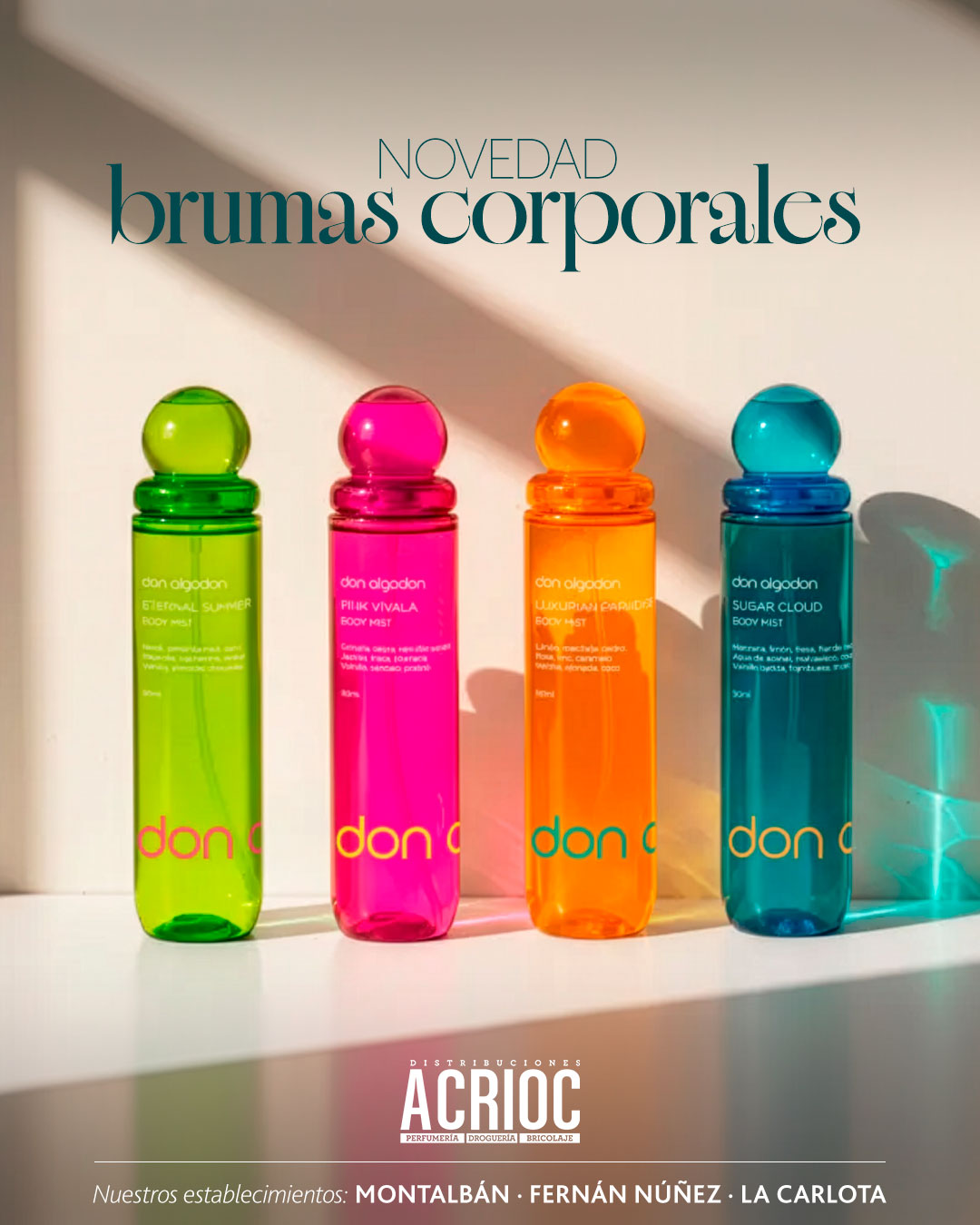 Body Mist Don Algodón