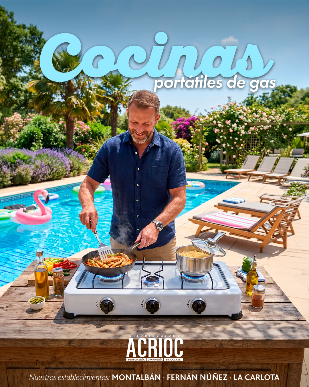 Cocinas de gas portátiles