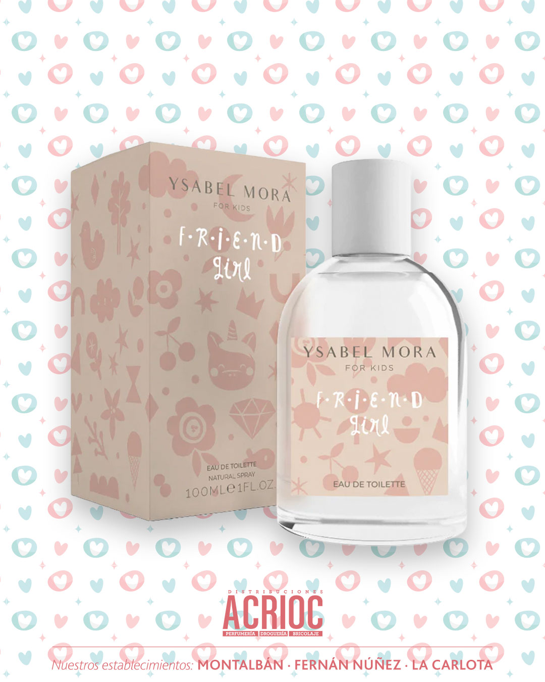 Colonia Friend Girl para niña · Ysabel Mora