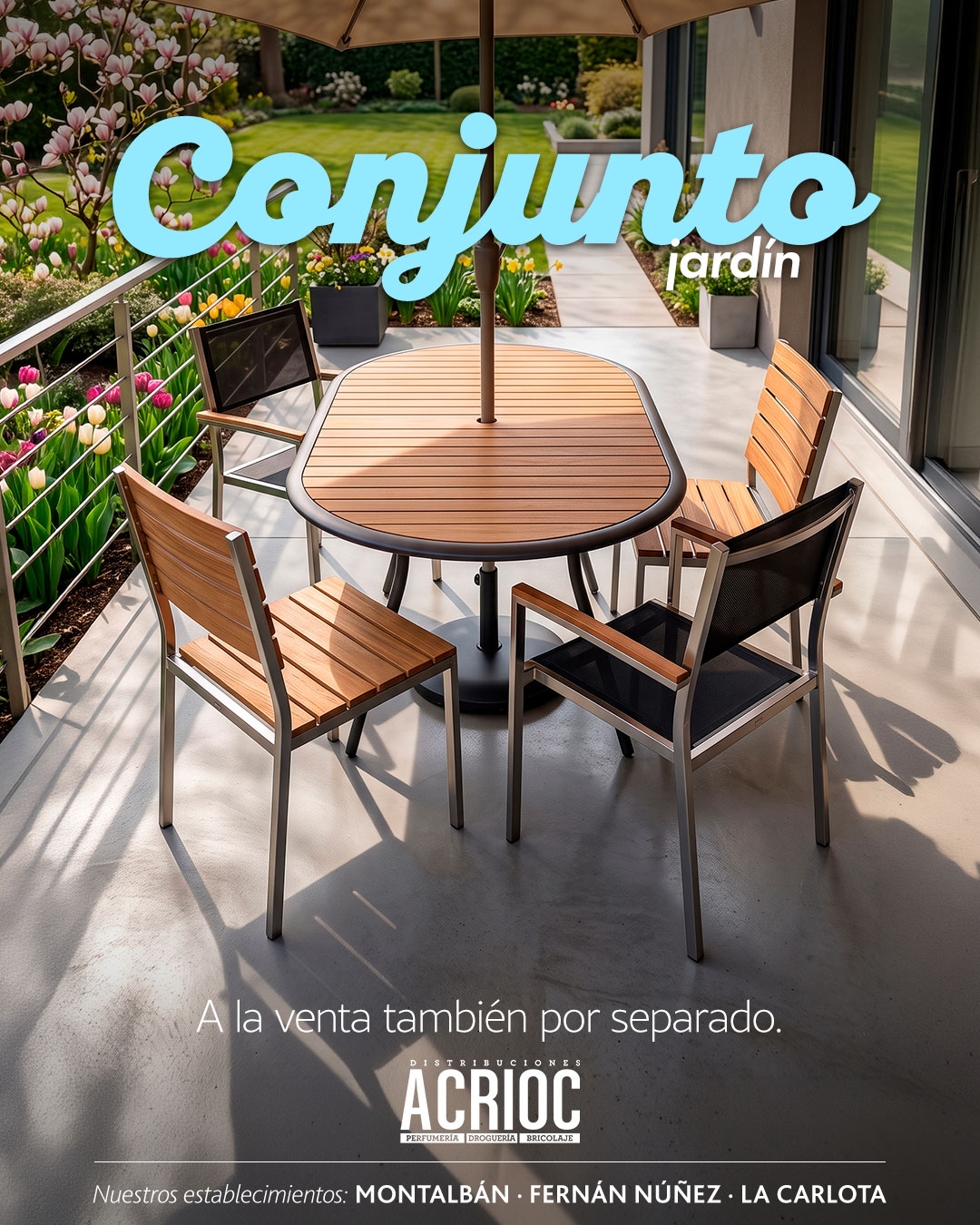 Nuevos conjuntos de exterior GIARDINO