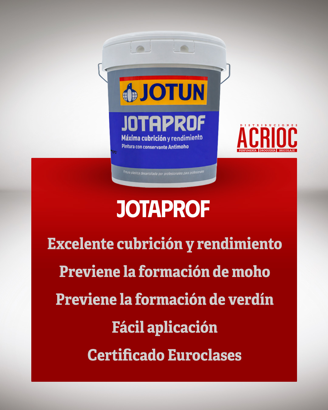 Pintura Jotaprof · JOTUN