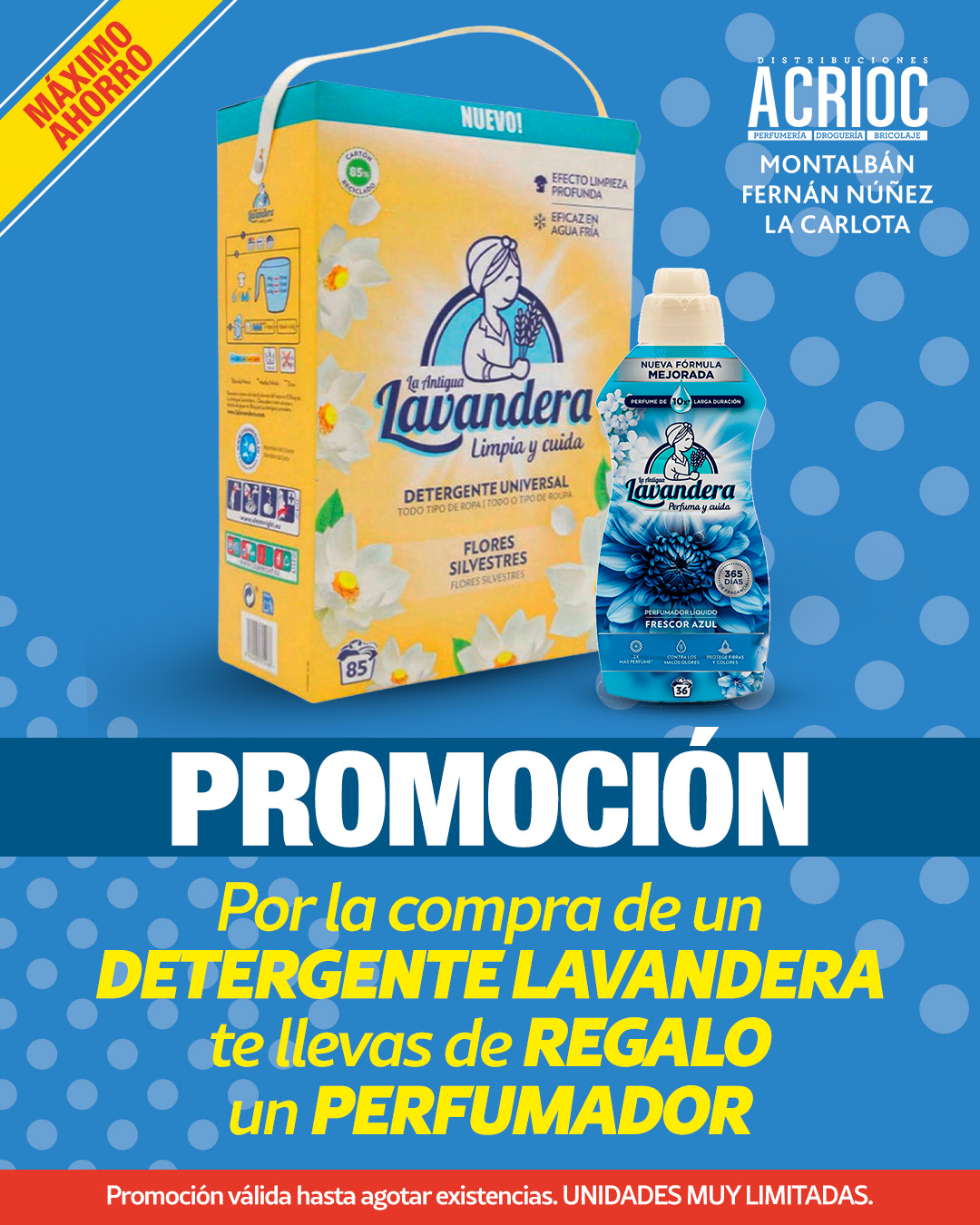 Súper Promoción Lavandera
