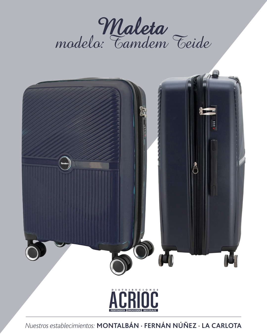 Maleta modelo Teide · Tandem