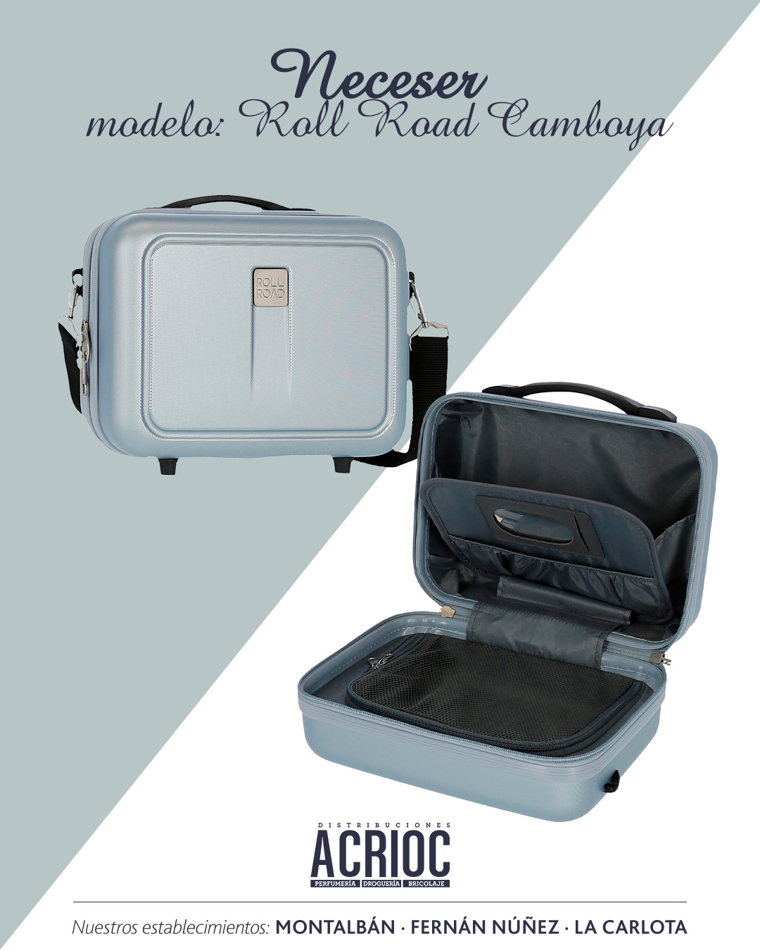 Neceser modelo Camboya · Roll Road