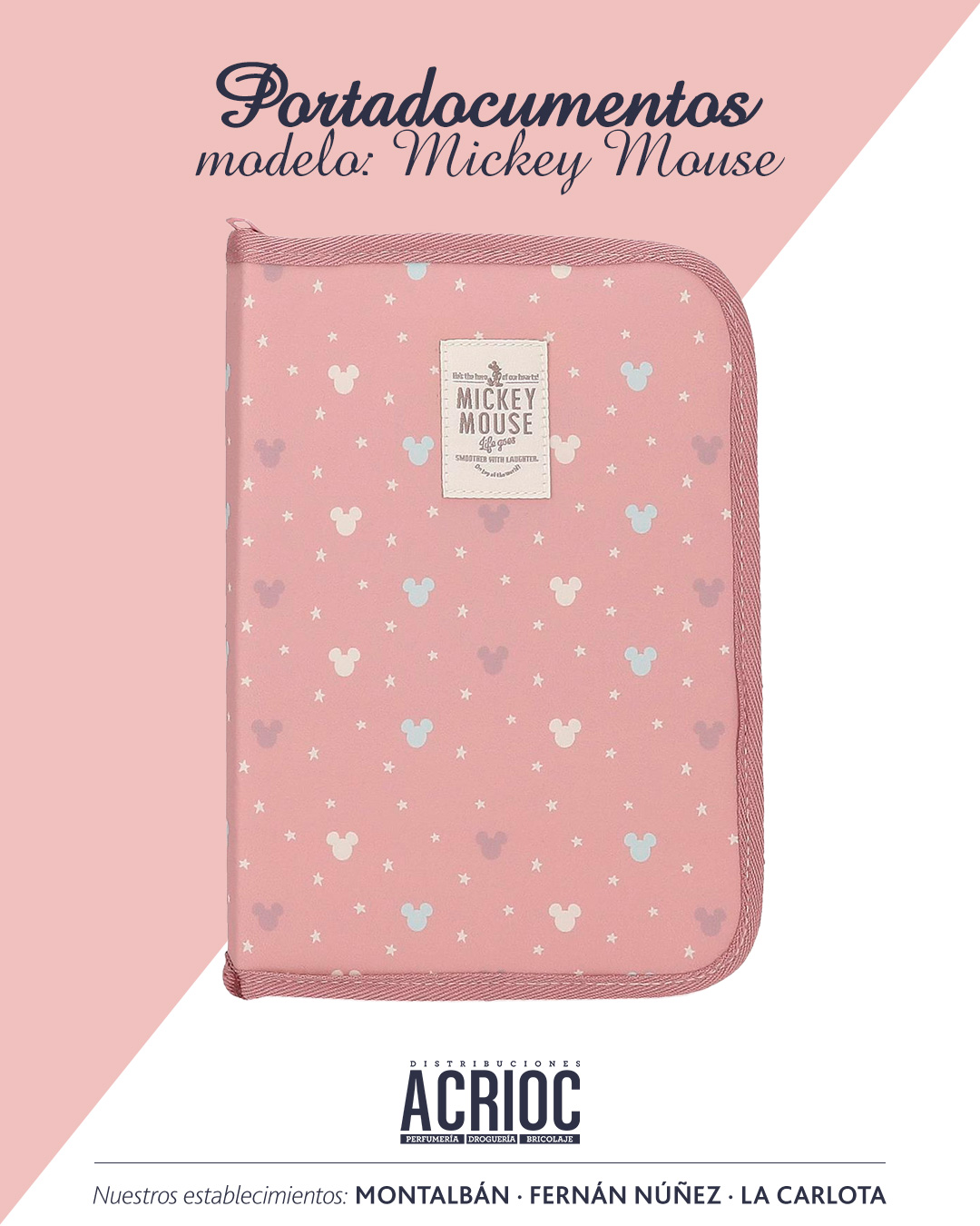 Portadocumentos · Luma Mickey Mouse