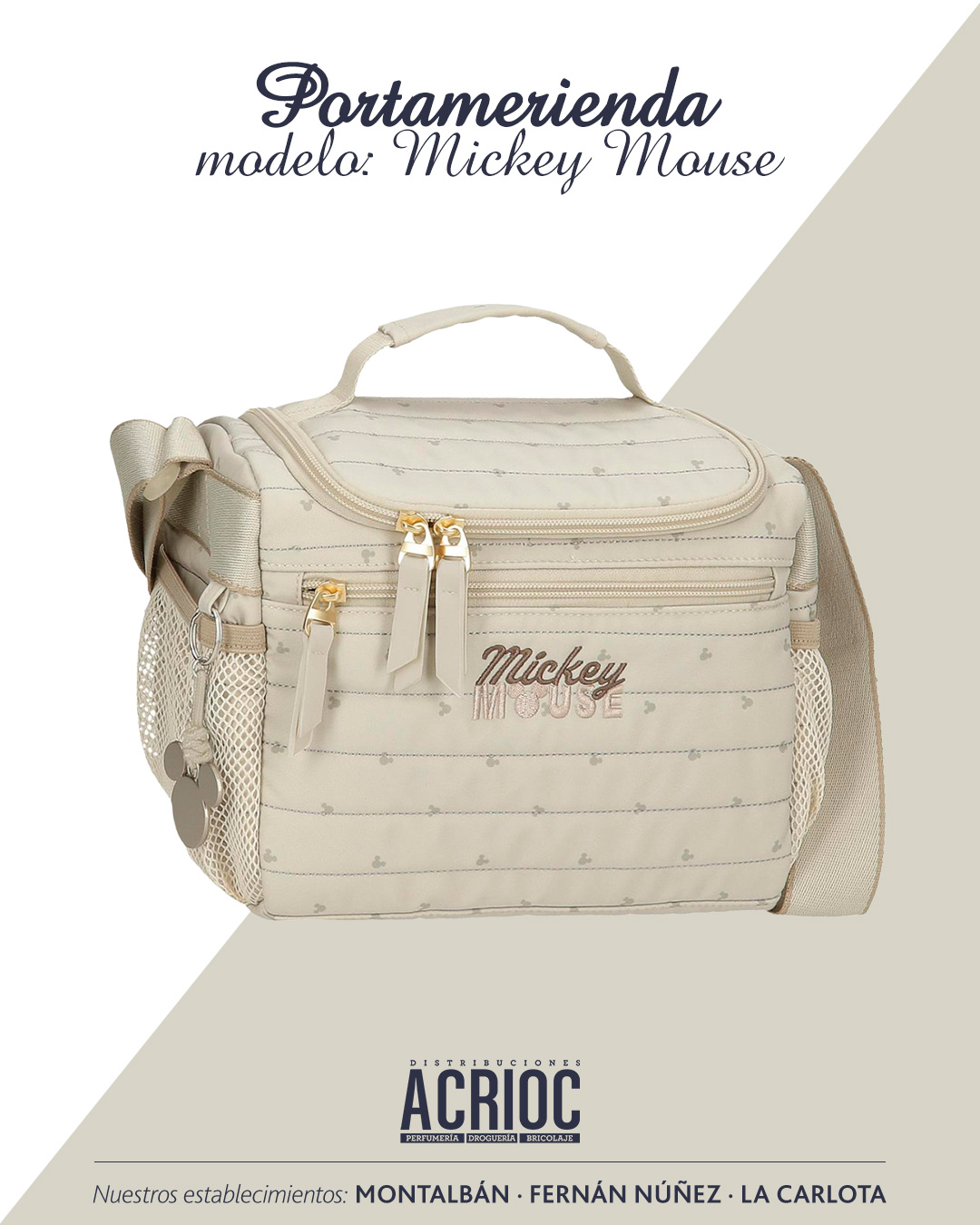 Portamerienda · Duna Mickey Mouse