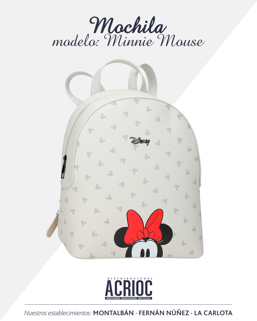 Mochila · Minnie Mouse Boulogue