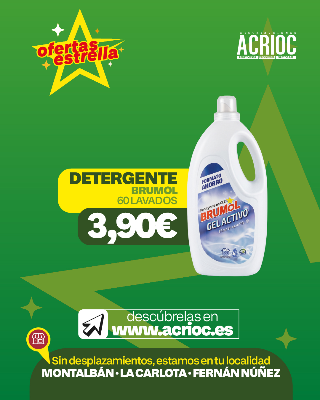 Oferta detergente BRUMOL