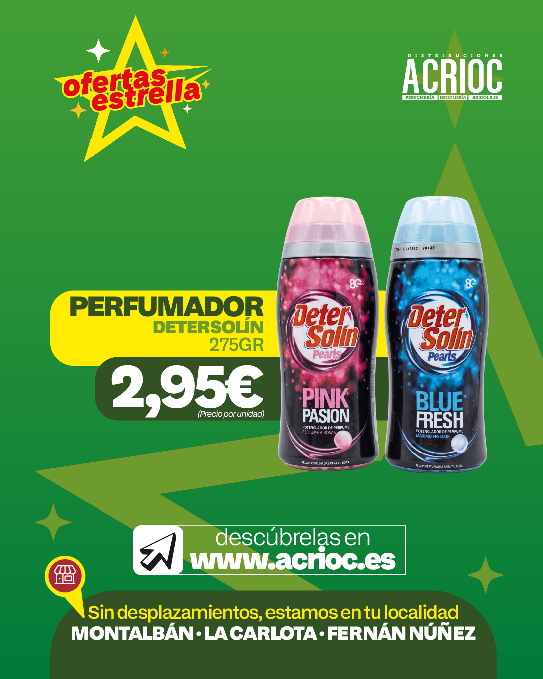 Oferta perfumador DETERSOLÍN