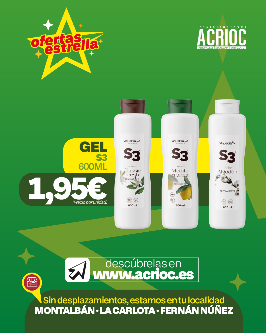 Oferta gel S3