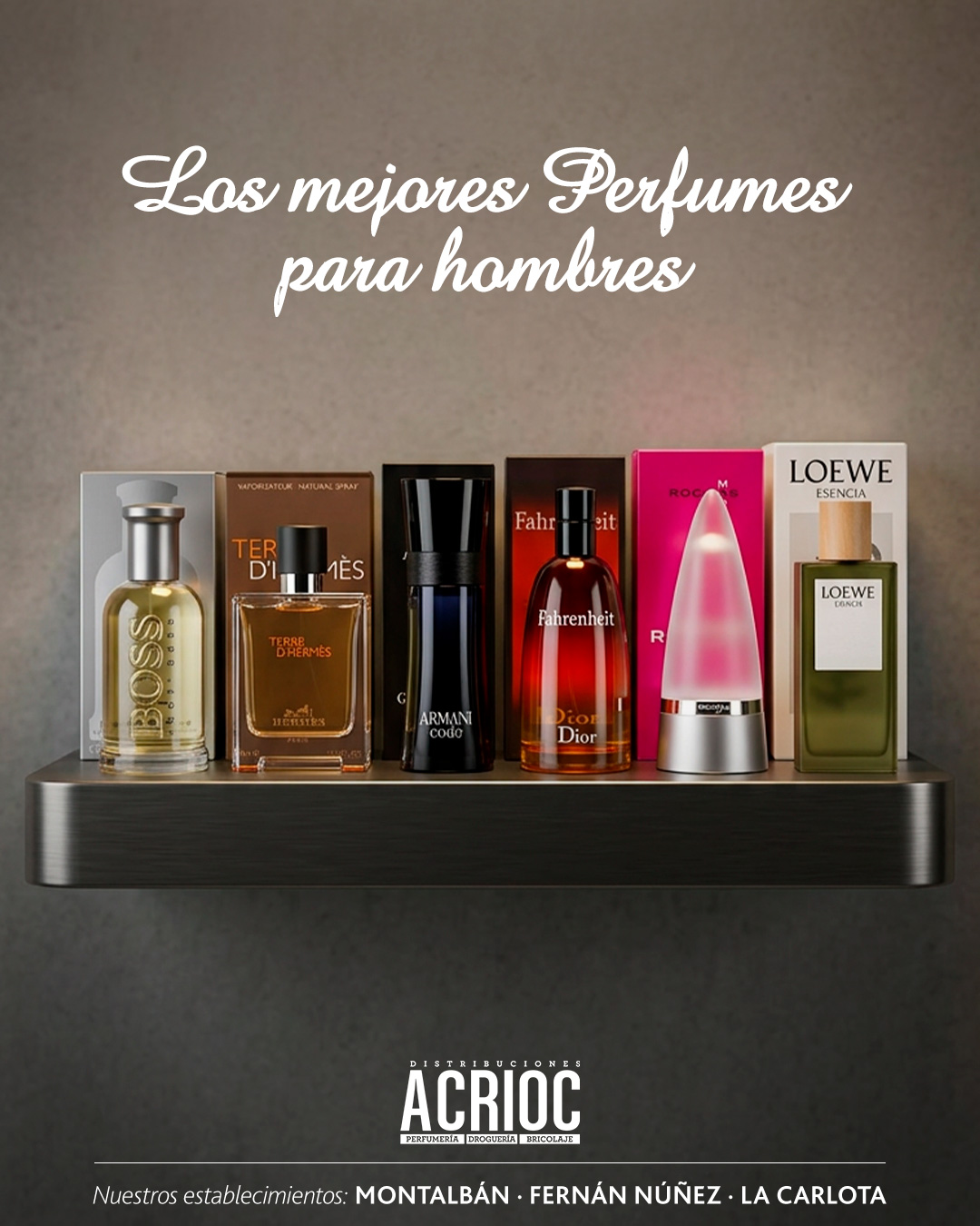 Los mejores perfumes para hombres