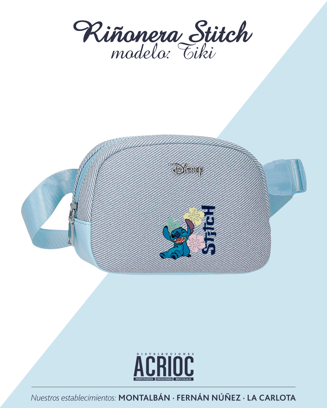 Riñonera · Stitch Tiki
