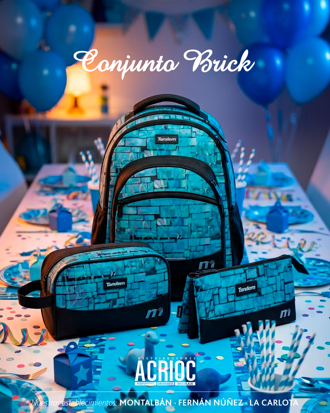 Conjunto Tandem Brick